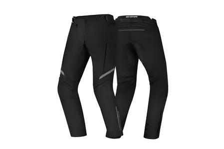 Shima Rush Мъжки текстилни панталони за мотоциклет черни 4XL-3