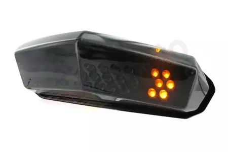 Baklykta STR8 Black Line LED med blinkers Aprilia RX 50 SX 50 CPI SX 50 SM 50 Derbi DRD 50 Senda 50 Supermoto 50-2