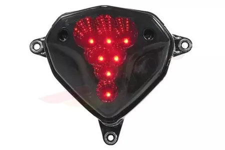 Lampa tylna STR8 LED Black Line z kierunkowskazami MBK Nitro Yamaha Aerox 13- - STR-656.10/CE