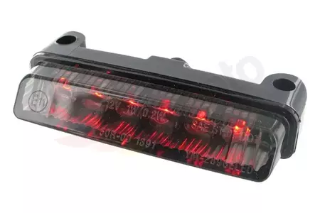 STR8 Mini farolim traseiro LED com indicadores de mudança de direção preto universal
