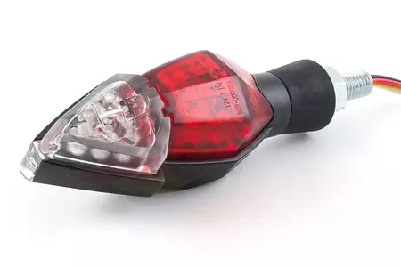 Fahrtrichtungsanzeiger + LED-Rücklicht schwarz-2
