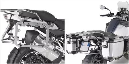 Adaptor pentru suportul de portbagaj original Kappa Monokey Cam Side BMW R 1250GS Adventure 19-21