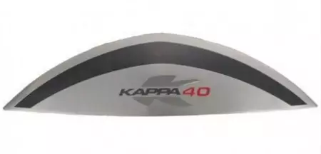 Aliuminio emblema "Kappa K40" bagažinei - K625