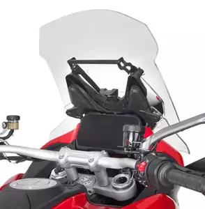 Barra transversal Kappa para montagem de suportes para telemóveis GPS Ducati Multistrada V4 2021 - KFB7413