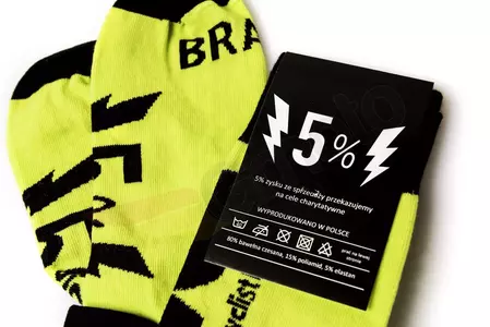 Chaussettes DAVCA fluo 41-46-2