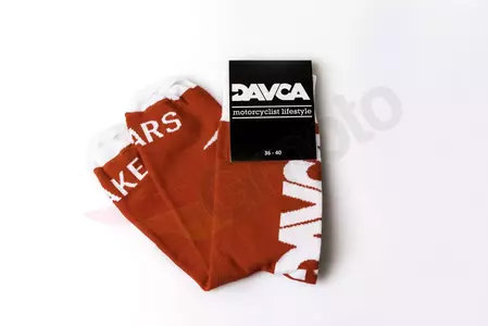 Skarpetki skarpety DAVCA czerwone 36-40 - S-05-S