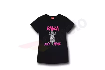 Dames T-shirt DAVCA geen paniek XS - TW-02-001-XS
