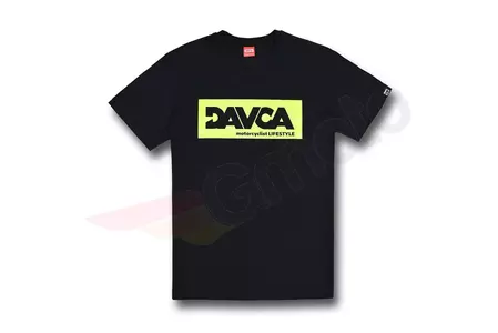 Marškinėliai DAVCA fluo logotipas M - T-02-06-M