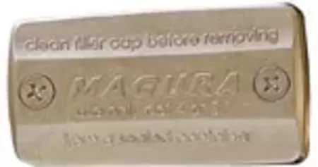 Magura koblingspumpe reservoirdæksel 167 mineralolie sølv - 0723164