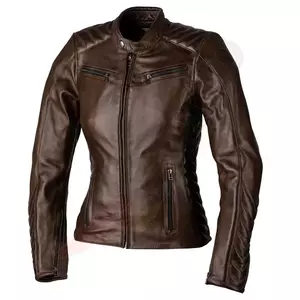 RST Lady Roadster 3 marrón XXL chaqueta de cuero de la motocicleta de las mujeres-1