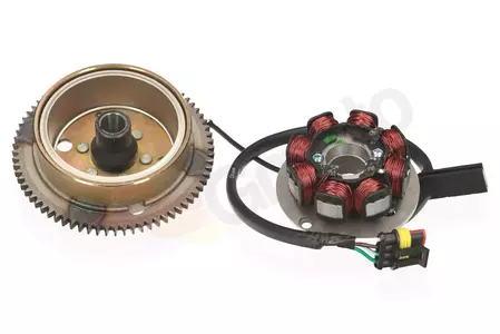 Startmotor - vonkbrug met magneetwiel AM6 - 63364