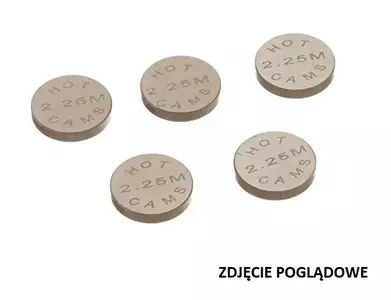 Hot Cams 8.90 [2.20 mm] plaque de soupape - 890/220