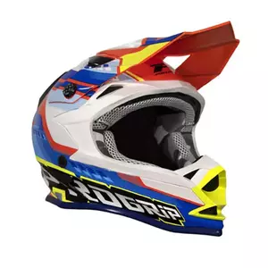 Progrip PG3009 casco moto junior arancio blu bianco S - PZ3009YS-364