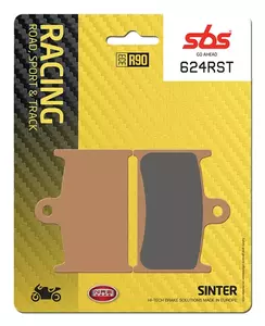 SBS 624RST KH145 KH236 Track & Sport Plaquettes de frein Sinter couleur or - 624RST
