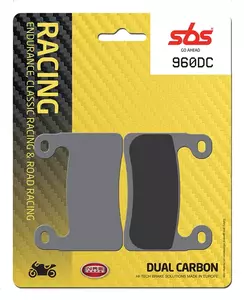 SBS 960DC Racing Dual Carbon stabdžių kaladėlės aukso spalvos - 960DC