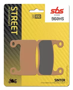 SBS 960HS KH724 Street Excel Sinter спирачни накладки златен цвят - 960HS