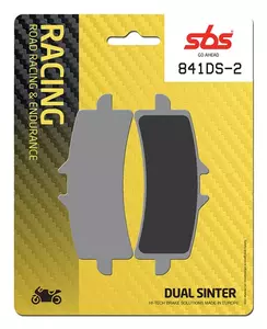 SBS 841DS-2 KH447 Racing Dual Sinter τακάκια φρένων, χρυσό χρώμα - 841DS-2