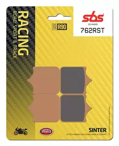 Plaquettes de frein SBS 762RST KH322 Track & Sport Sinter, couleur or - 762RST