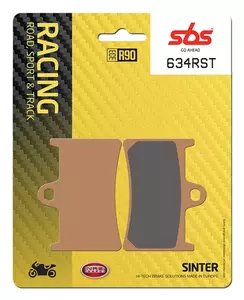 Спирачни накладки SBS 634RST KH252 KH380 Track & Sport Sinter златист цвят - 634RST