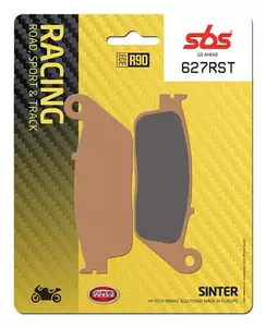 Pastillas de freno SBS 627RST KH142 KH226 Track & Sport Sinter, color dorado - 627RST