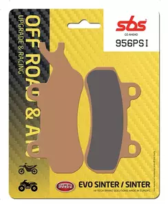 Спирачни накладки SBS 956PSI EVO Sinter златист цвят - 956PSI