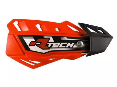 Racetech FLX cross enduro käsisuojat neon oranssi väri - KITPMFLAN00