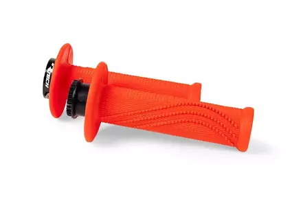 Racetech R20 lock-on handtag Färg neon orange + 8 rolgaz adaptrar - MPRAN000020