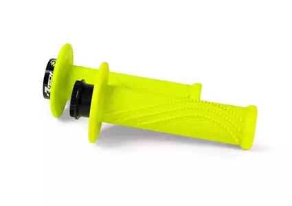 Manetki Racetech R20 lock-on Kolor neon żółty + 8 adapterów rolgazu - MPRGF000020