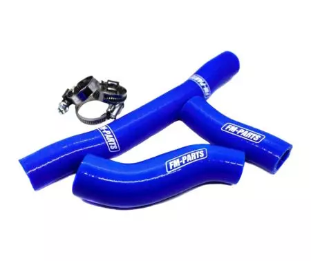 Silikonowe węże przewody chłodnicy Fm-Parts KTM Husqvarna Gas-Gas 20-22 kolor niebieski
