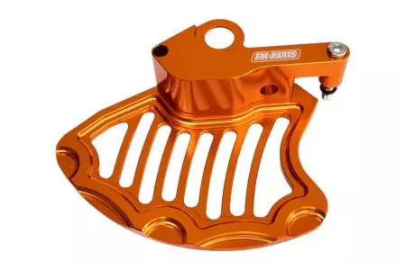 Fm-Parts aluminiumsbeskytter til forreste bremseskive orange - FMBDOR