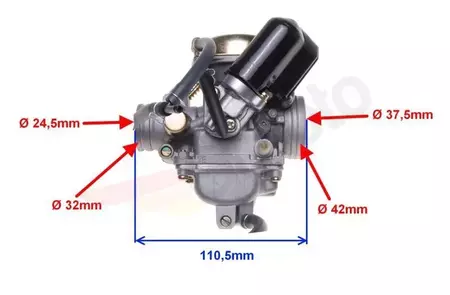 Carburateur GY6 125 150 cm3-2