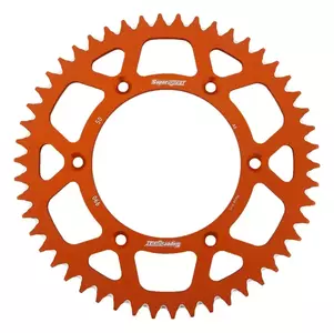 Supersprox aluminium tandhjul bagpå RAL-990:52 (JTR897.52) orange-1