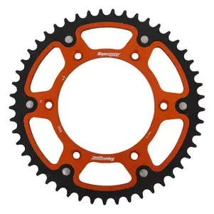 Zadné reťazové koleso Supersprox 899 50z RST-990:50-ORG STEALTH oceľ-hliník (JTR897.50) farba oranžová - RST-990:50-ORG