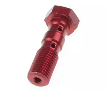 Bullone TRW per tubo freno MCH951RM 10X1,25 doppio rosso - MCH951R