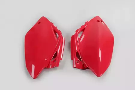 Stražnje bočne ploče UFO Honda CRF 450R 05-06 crvena - HO03656070