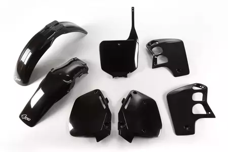 Set de materiale plastice UFO Honda CR 500 95-00 negru - HOKIT089001