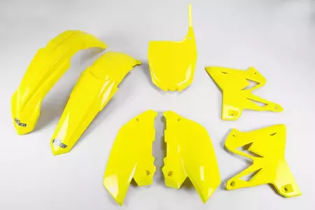 Jeu de plastiques UFO Yamaha YZ 125 250 02-14 jaune - YAKIT312101
