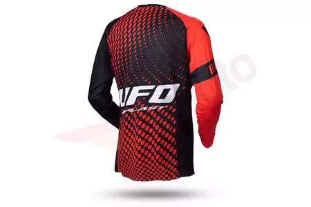 Enduro cross sweatshirt UFO Slim Radom crna crvena XL-2