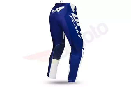 Motocross-Hosen Kinderhose Ufo Kimura Cross Enduro UFO Junior blau weiß 26-2