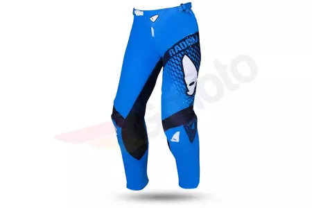 Pantaloni de moto cross enduro UFO Slim Radom albastru XL - PI04487C54