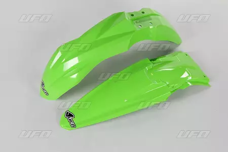 Vinge fram + bak UFO Kawasaki KXF 450 16-17 KXF 250 17 grön - KAFK223E999