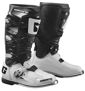 Gaerne SG-10 μπότες μοτοσικλέτας μαύρο/λευκό 45-1