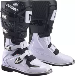 Juniorské boty na motorku Gaerne GX-J black/white 38-1