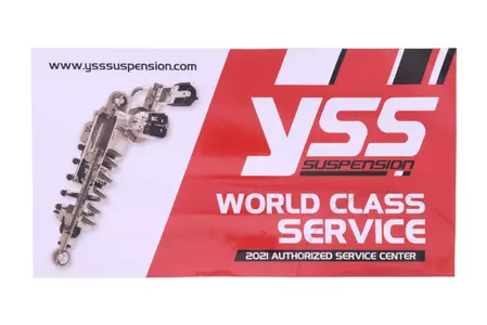 YSS uzlīme 30x130cm - doorsticker30x164