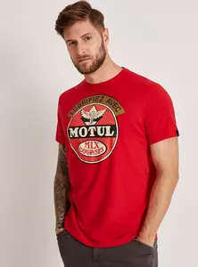 T-shirt Diverse Motul Logo vermelha M - 10037657012