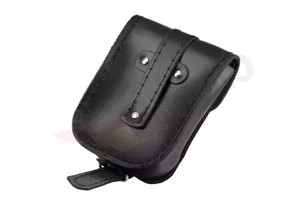 Kabelka - kožená kapsa na opasek kufru Yamaha V-Star-3