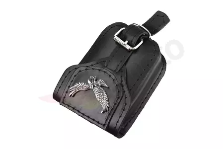 Handväska - läderficka för örn slips bälte bagageutrymme-2