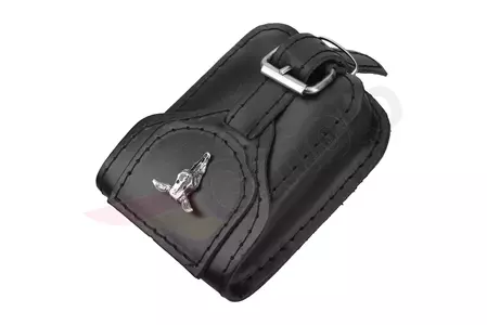 Handtasche - Ledergürtel Tasche Krawatte Kofferraum Bullauge-2
