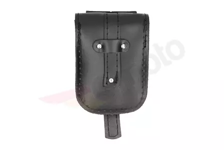 Handtasche - Ledergürtel Tasche Krawatte Kofferraum Bullauge-5