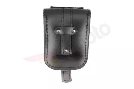 Håndtaske - læderlomme til bæltestrop dødssnabel-5